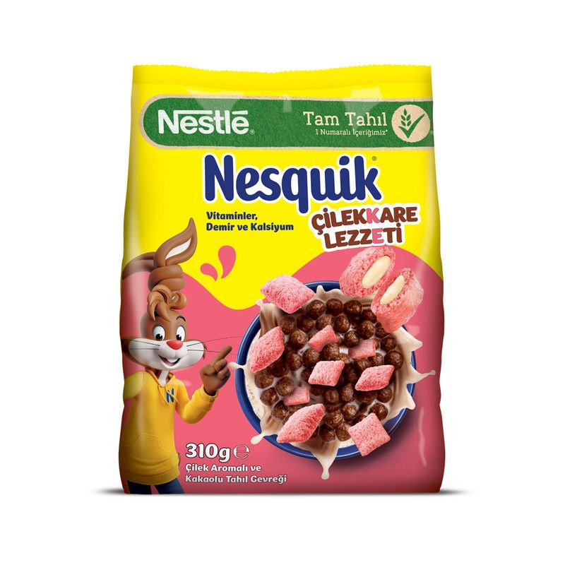 Готовый завтрак Nesquik Клубничный вкус 310 г #1