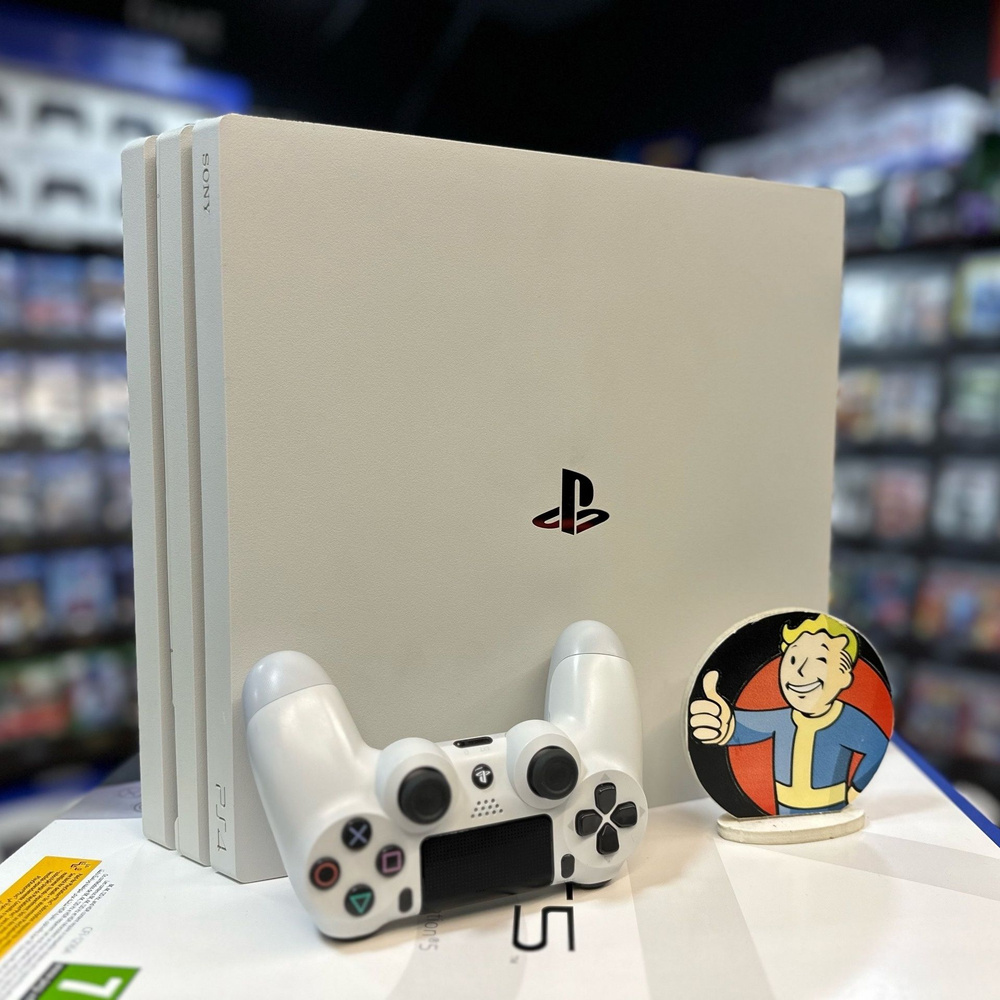 Игровая консоль Sony Playstation 4 PRO 1TB Белая (Box) #1