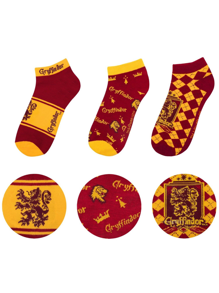 Комплект носков Cinereplicas Гарри Поттер, 3 пары #1