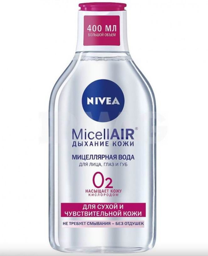 Мицеллярная вода Nivea 3в1 для сухой/чувствительной кожи 400мл  #1
