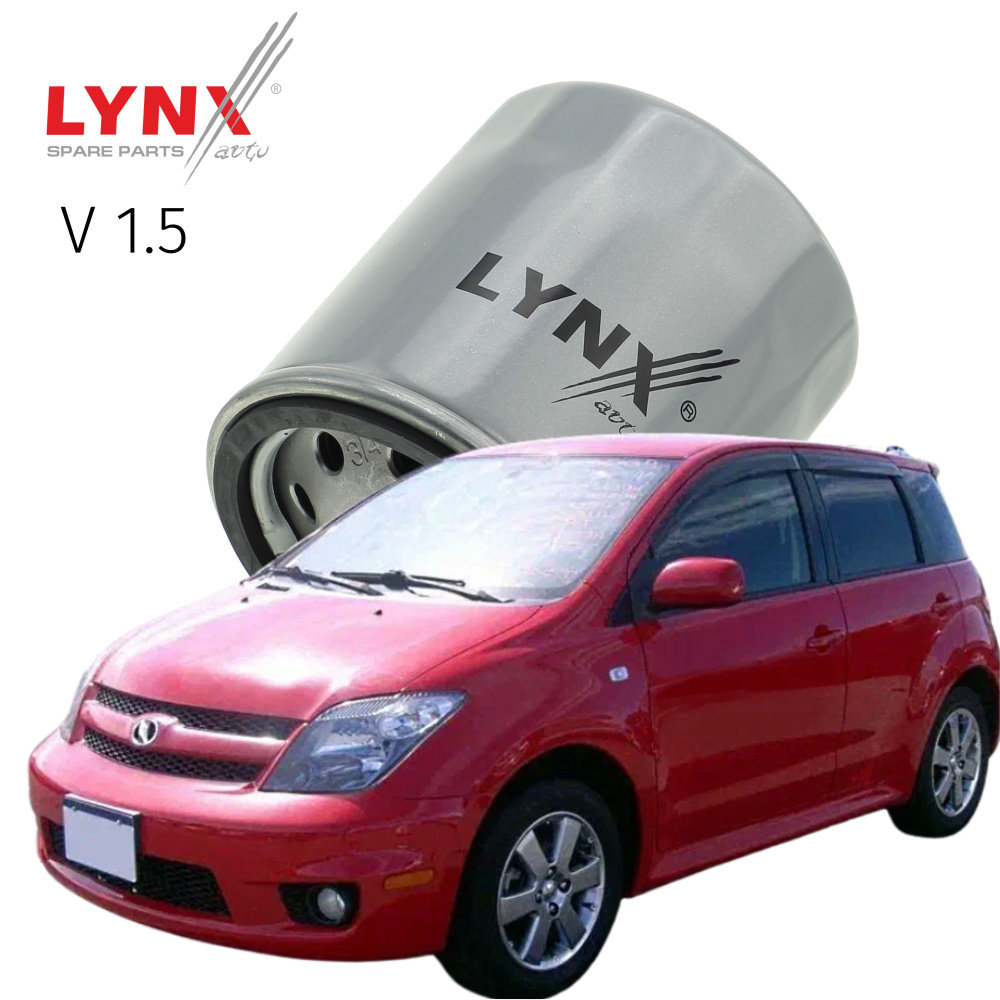 Фильтр масляный Toyota ist (1) / Тойота Ист 2002 2003 2004 2005 2006 2007 V1.5 1NZ-FE / 1шт LYNXauto #1