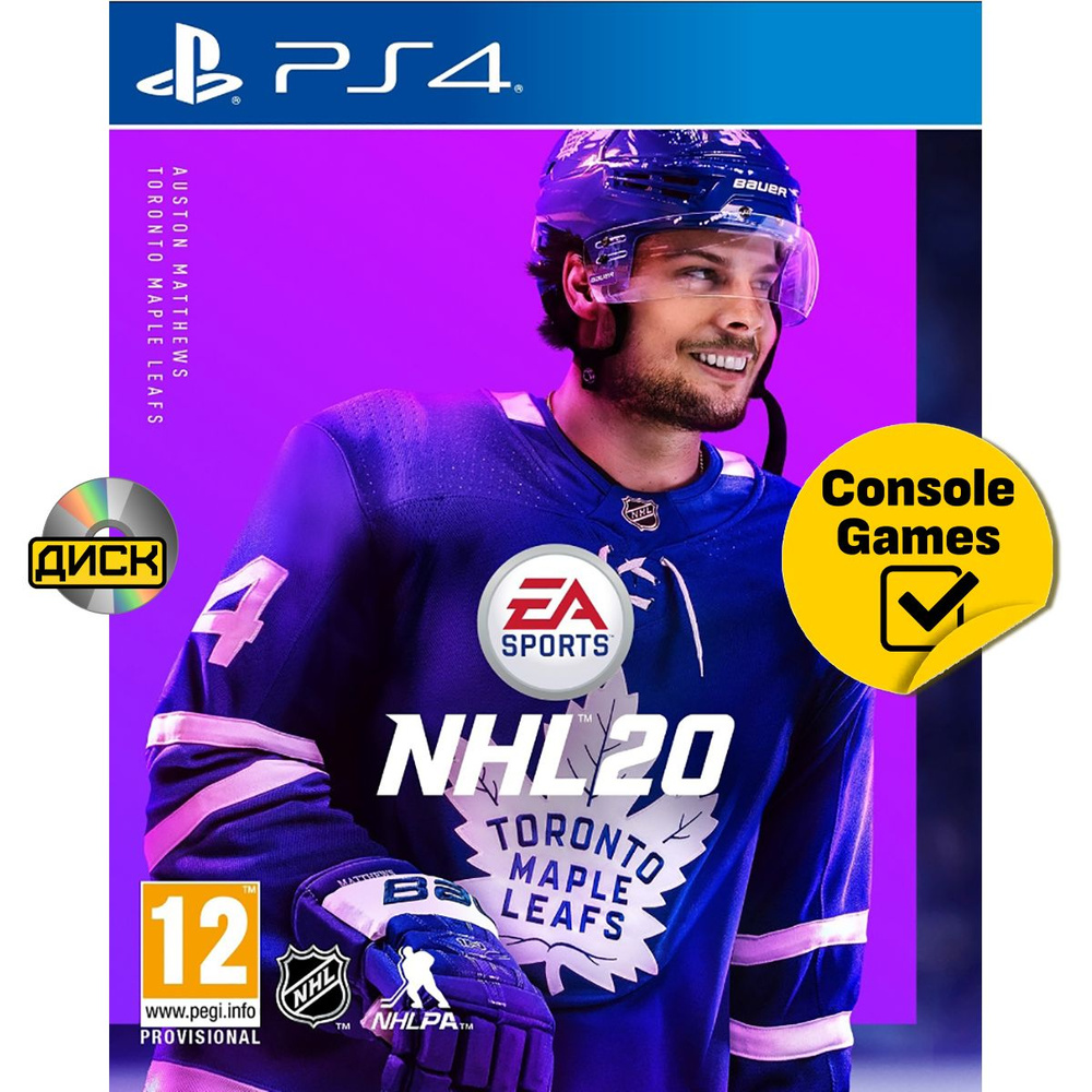 Игра PS4 NHL 20 (русские субтитры) (PlayStation 4, Русские субтитры)  #1