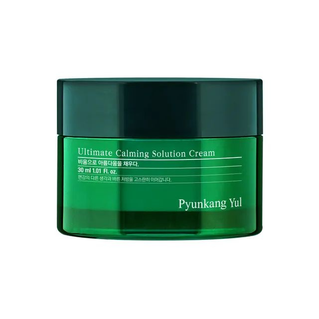 Pyunkang Yul Ultimate Calming Solution Cream, Слабокислотный успокаивающий крем 30мл  #1