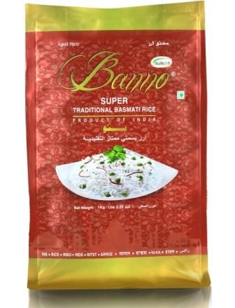 Banno SUPER TRADITIONAL Basmati Rice (Банно СУПЕР ТРАДИЦИОННЫЙ длиннозерный рис басмати, шлифованный), #1