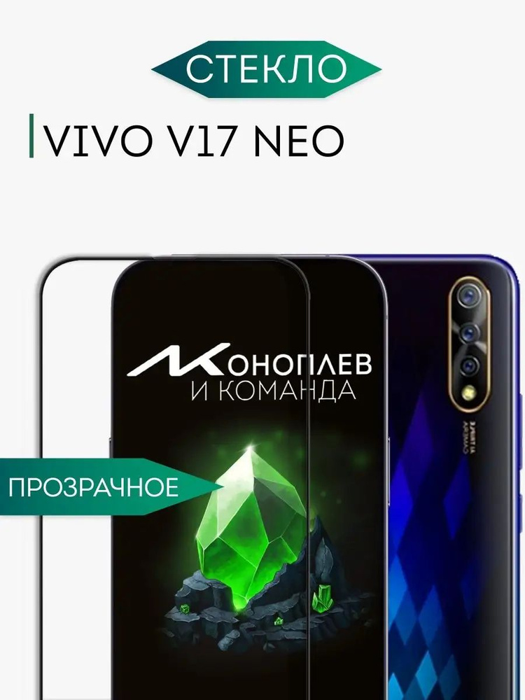 Защитное стекло на VIVO V17 Neo не матовое He антишпион #1