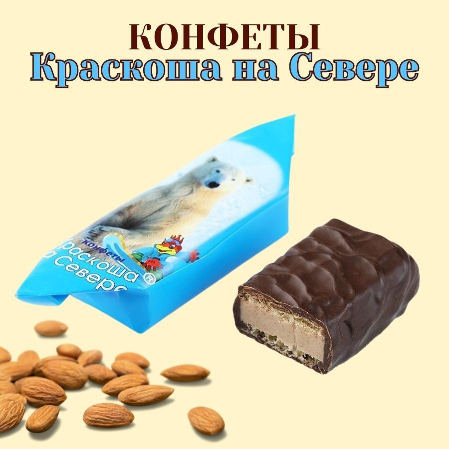 Шоколадные конфеты Краскоша на Севере 1 кг #1