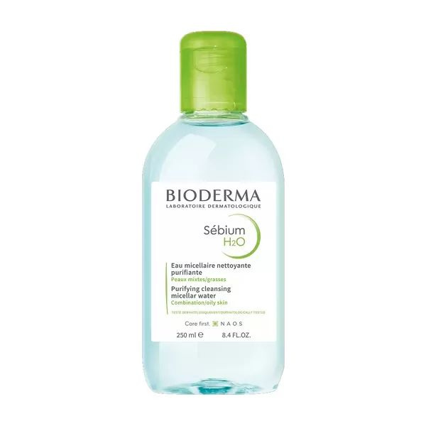 BIODERMA Sebium H2O Purifying cleansing micellar water Себиум Н2О Мицеллярная вода 250 мл  #1