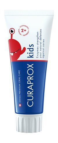Зубная паста Curaprox Kids 950 ppm Strawberry Doodle Toothpaste #1