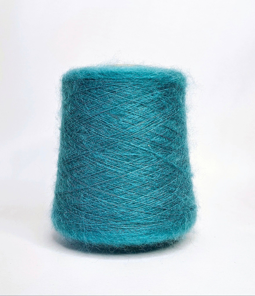 Пряжа для вязания Filcom art Aurora, кид мохер 70% шелк 30%, 850 м в 100 гр (олива) 100 гр  #1