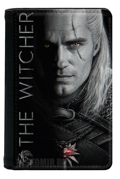 Обложка на паспорт "The Witcher" Geralt of Rivia #1