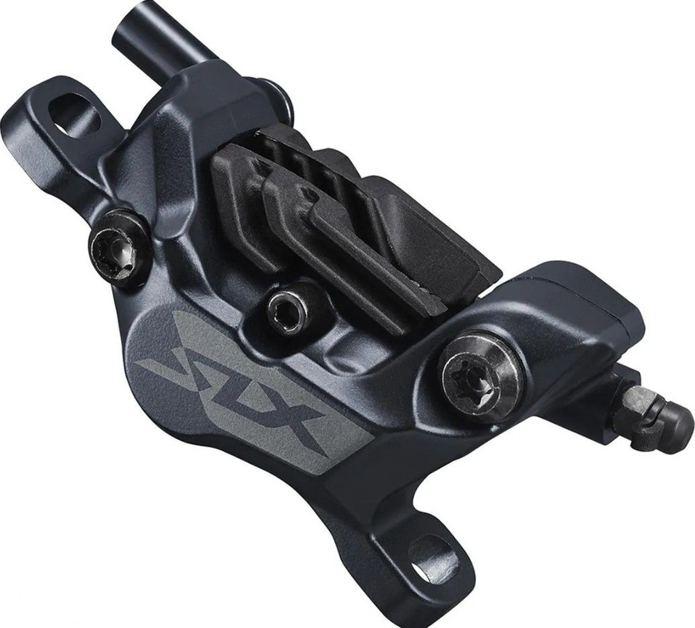 Тормоз дисковый Shimano SLX M7120, задний (правый), 4 поршня, полимерные колодки ICE  #1