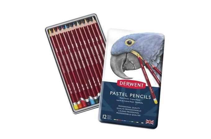 Набор пастельных карандашей DERWENT "PastelPencils" / 12 штук в металлической коробке 32991  #1