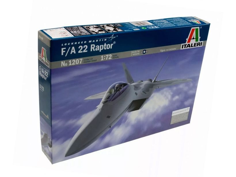 Самолёт F-22 Raptor Сборная модель Italeri 1207 1/72 #1