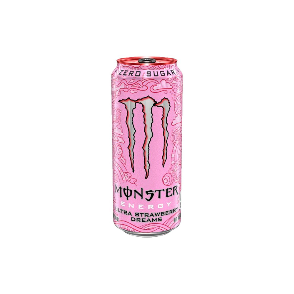 Энергетик Monster Energy Ultra Strawberry 500мл Без сахара #1