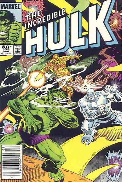 The Incredible Hulk #305, 1985. Оригинальный комикс на английском языке.  #1