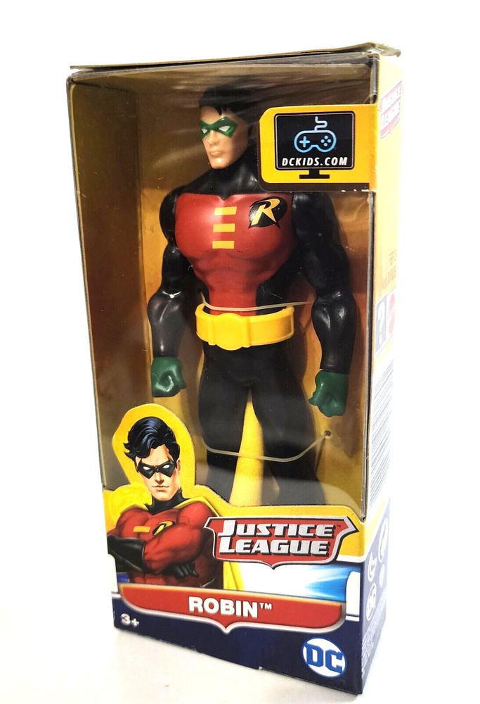 Кукла Mattel Лига Справедливости Робин 15 см Justice League DC, FBR18 #1