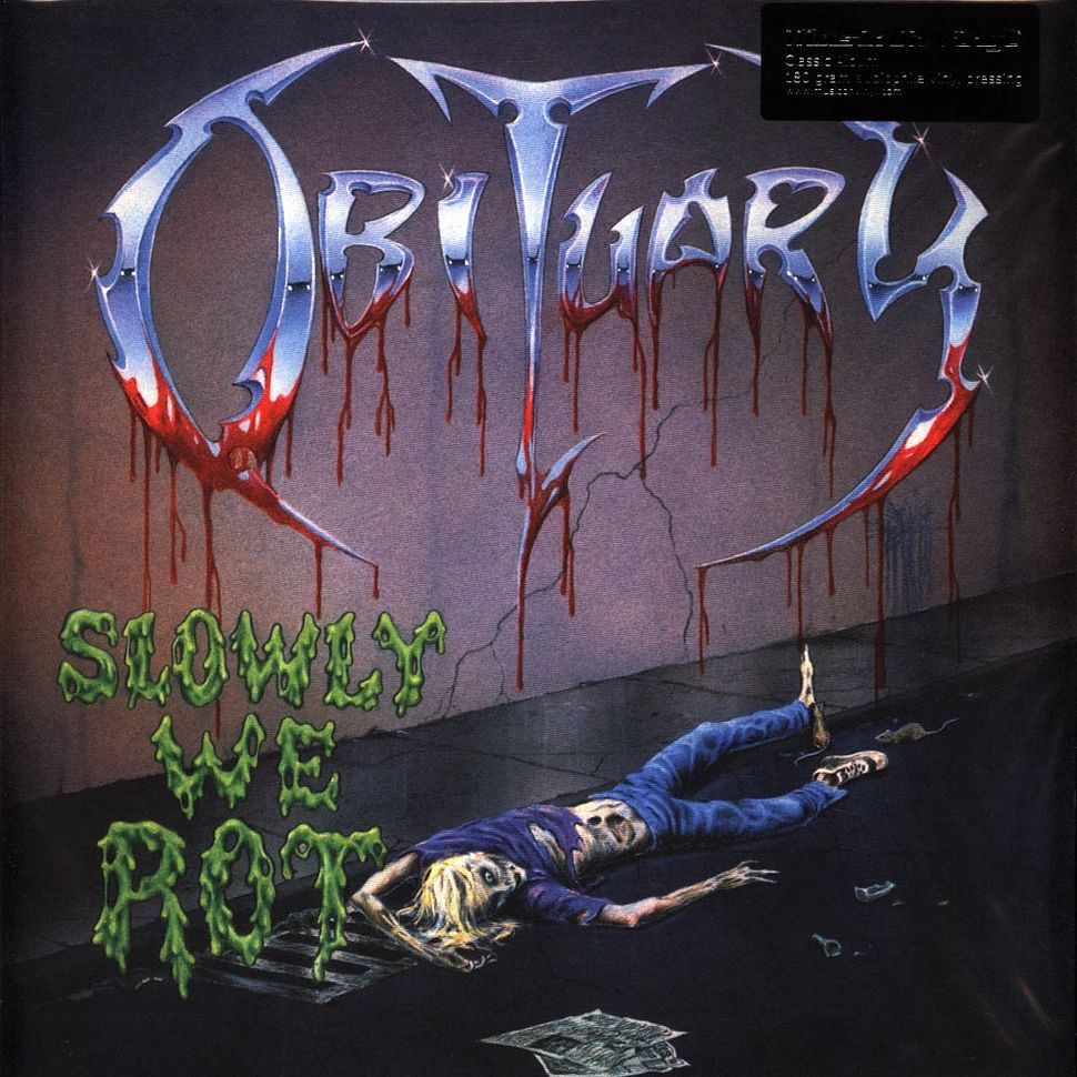 Obituary - Slowly We Rot виниловая пластинка #1