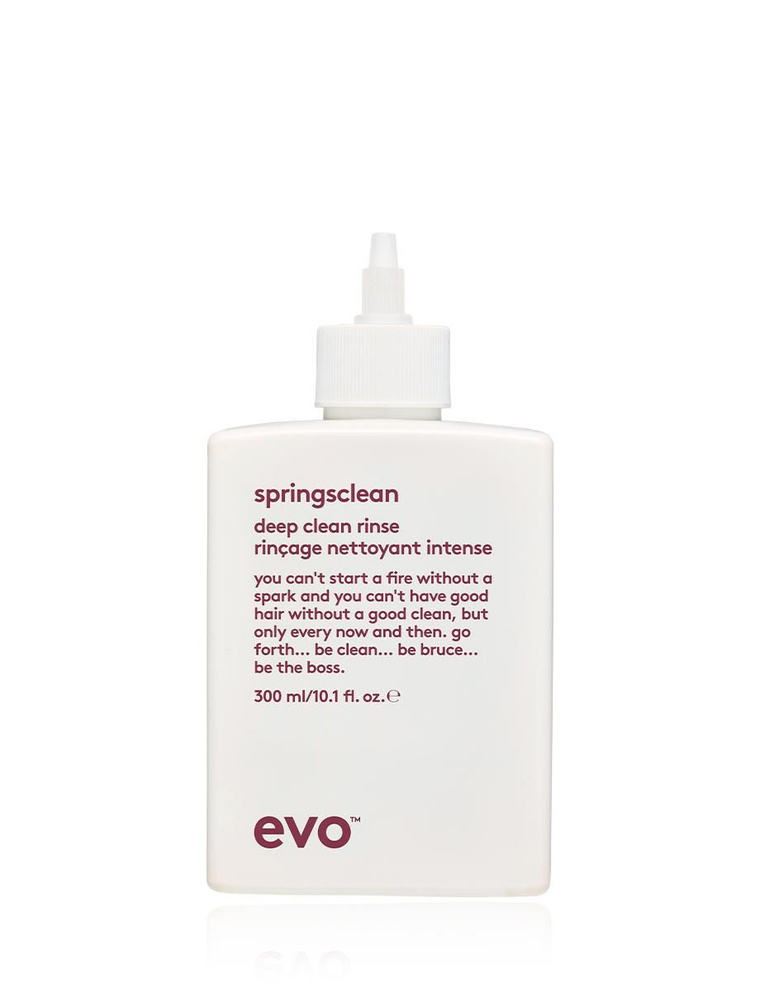 Крем глубокой очистки для вьющихся и кудрявых волос генеральная уборка Evo Springsclean Deep Clean Rinse #1