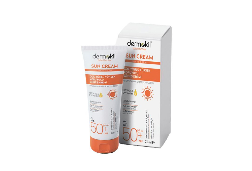 Солнцезащитоный крем spf 50+ Dermokil Sun Cream #1