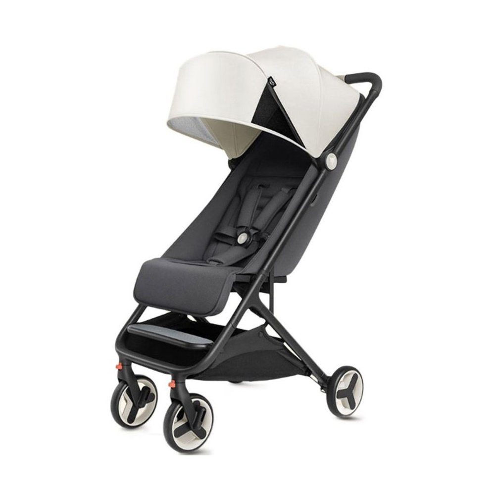 Детская коляска Qborn MITU Folding Baby Stroller Rice Gray #1