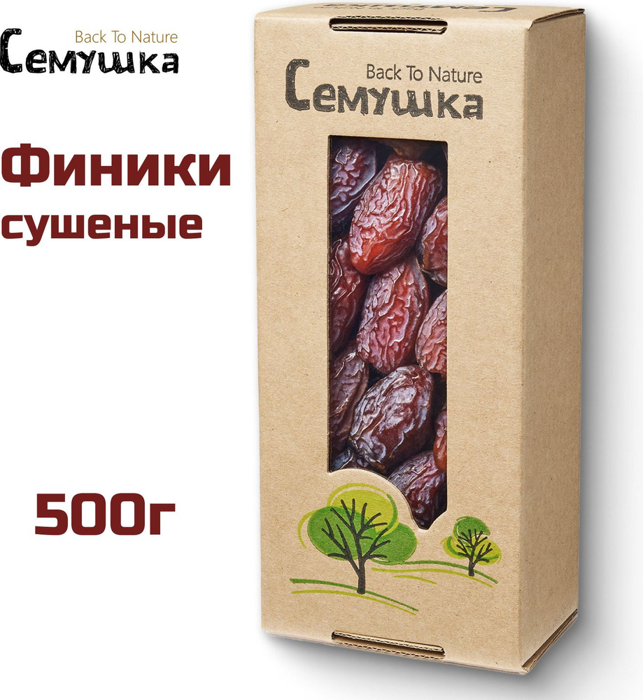 Финики Семушка Королевские, 500 г #1