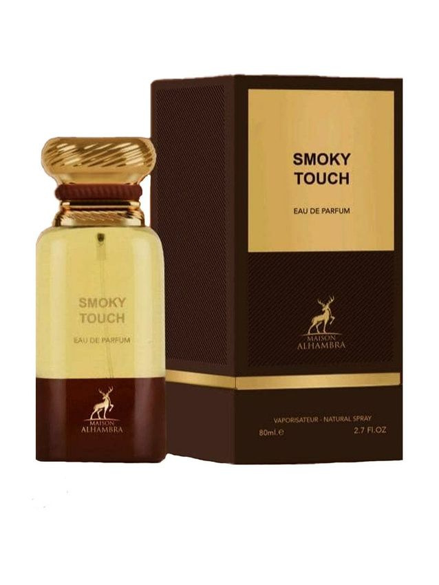 Alhambra Smoky Touch Парфюмерная вода кожаная с нотой малины, 80 мл  #1