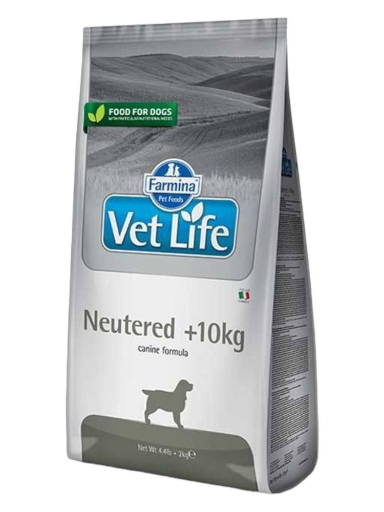 Сухой корм Farmina Vet Life Neutered 10+ , для кастрированных или стерилизованных собак, 12кг  #1