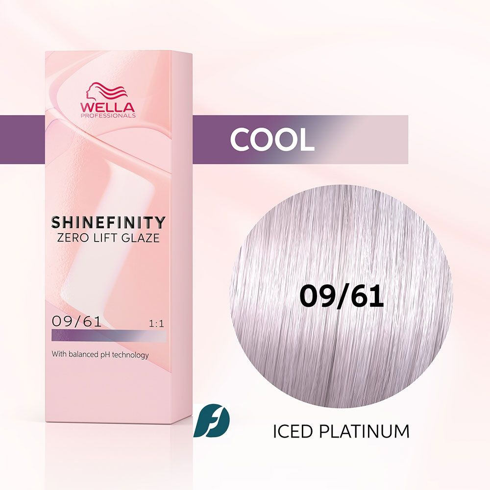 Wella Professionals Shinefinity 09/61 Гель-крем краска - Ледяная платина, 60 мл  #1