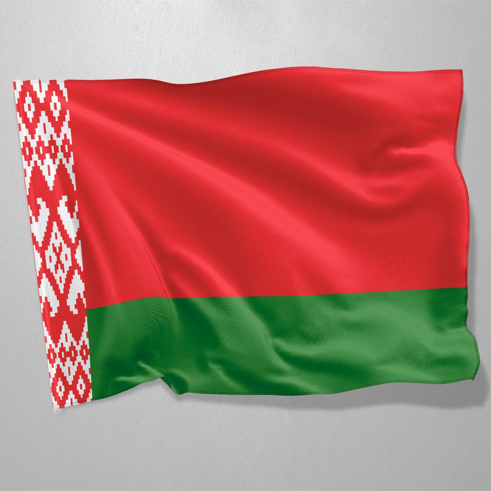 Флаг Белоруссии / Флаг Республики Беларусь / 90x135 см. #1