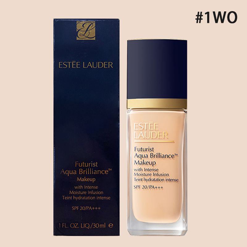 Estee Lauder Futurist Aqua Brilliance Makeup Основа, длительное покрытие, SPF 20 PA+, #1WO, 30 мл.  #1