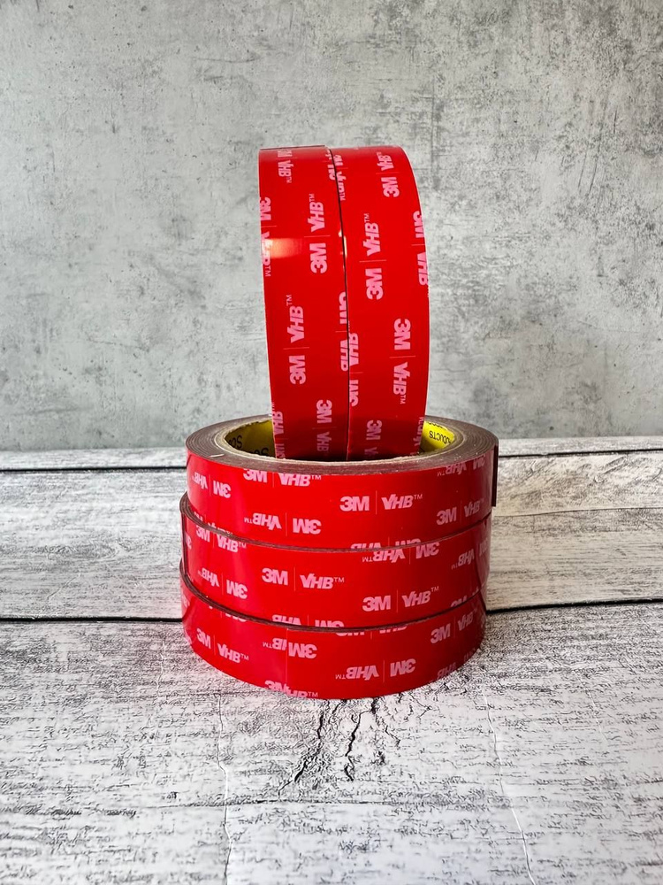 Клейкая лента двусторонняя 3M VHB Tape универсальная, 20 мм x 3м  #1