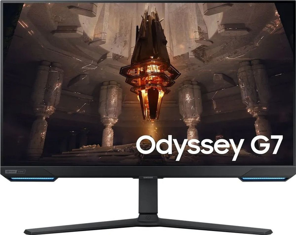 Samsung 32" Монитор Odyssey G7 LS32BG700EIXCI, черный. Уцененный товар #1