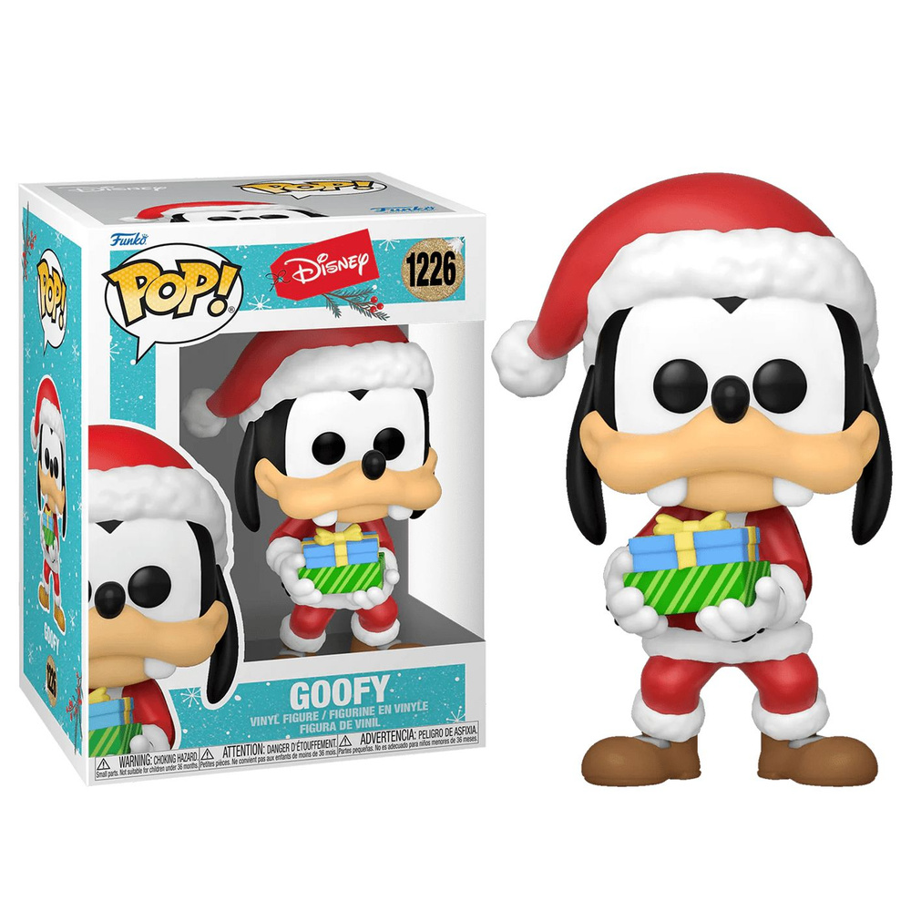 Фигурка Funko POP Goofy as Santa Holiday из мультиков Disney 1226 #1