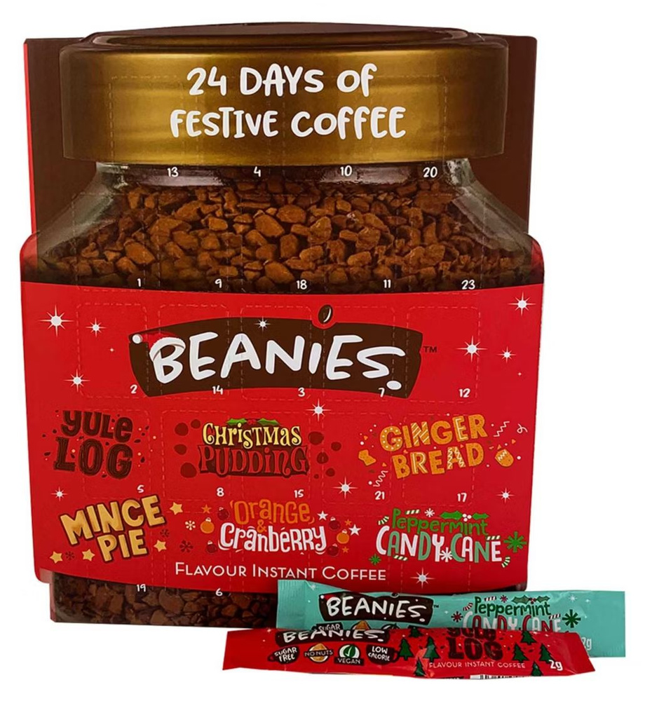 Beanies Кофейный адвент календарь 2024 - 24 Days of Flavoured Coffee #1