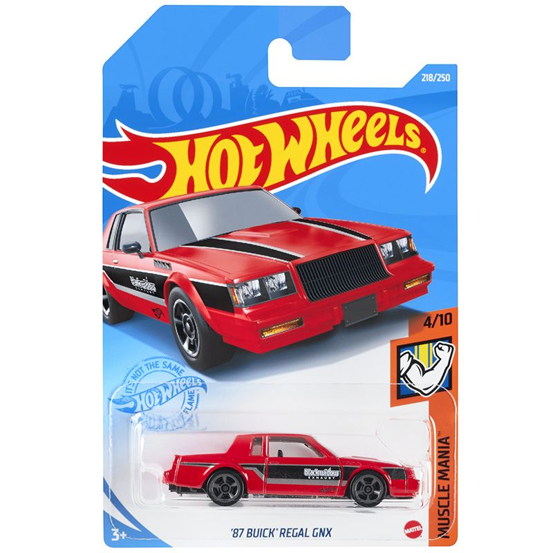 Машинка Mattel Hot Wheels 2021 C4982 87 Buick Regal Gnx Red #1