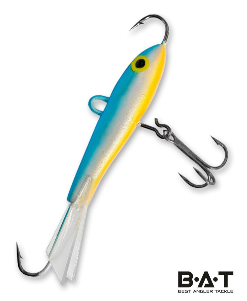 Балансир BAT RAP 5 (RAPALA) Fluo (5см. 9.5гр.) #RYB #1