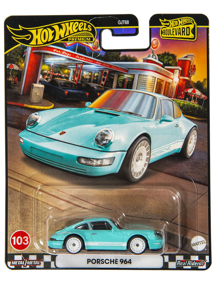 Машинка Hot Wheels Premium Porsche 964 #1