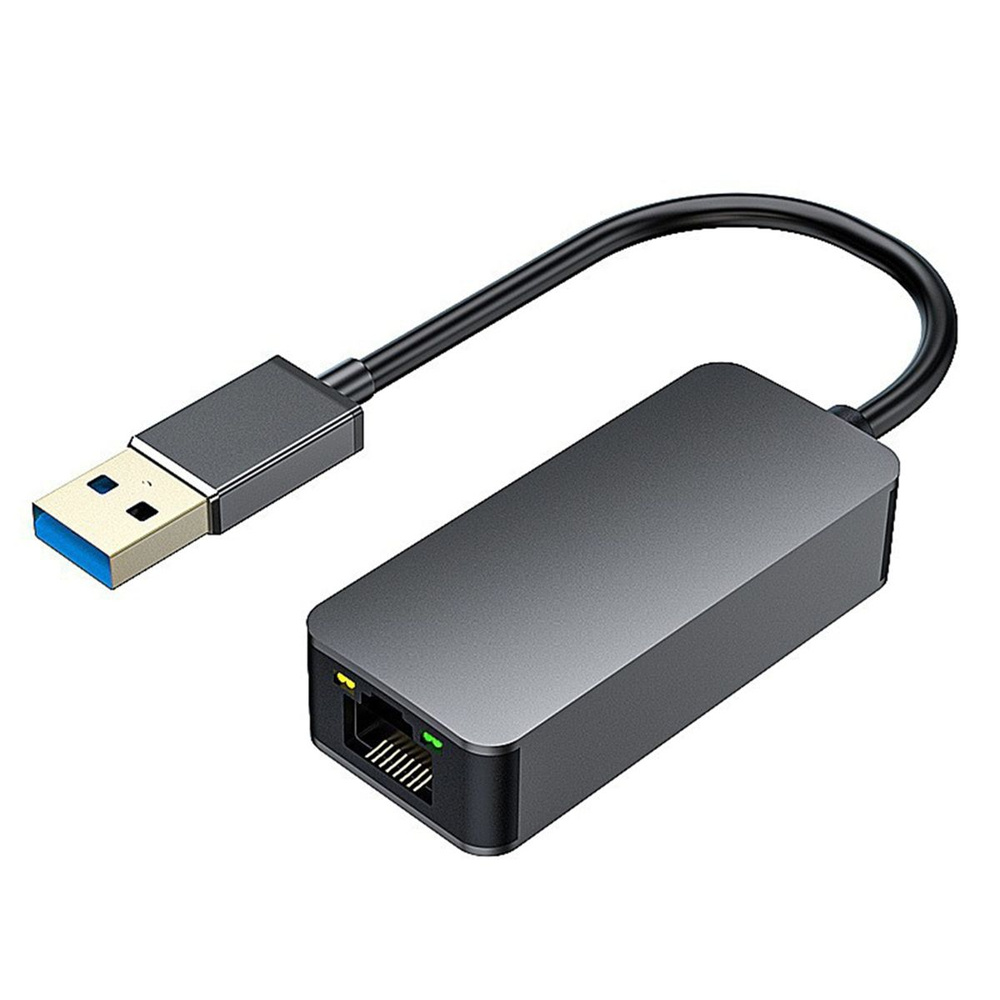 2500 Мбит/с USB C Ethernet к RJ45 2.5G проводной адаптер LAN сетевая карта для ПК ноутбука  #1