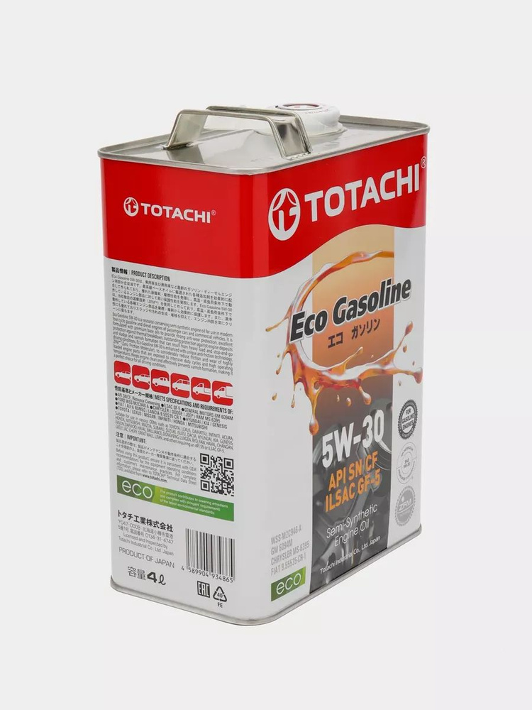 TOTACHI 5W-30 Масло моторное, Синтетическое, 4 л #1