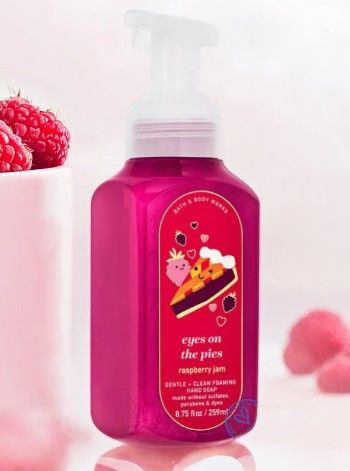 Мыло-пенка для рук Bath & Body Works Raspberry Jam Foaming Soap Eyes on the Pies #1