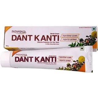 Patanjali Зубная паста аюрведическая на травах, Dant Kanti Natural Toothpaste, Дент Канти, 40г  #1