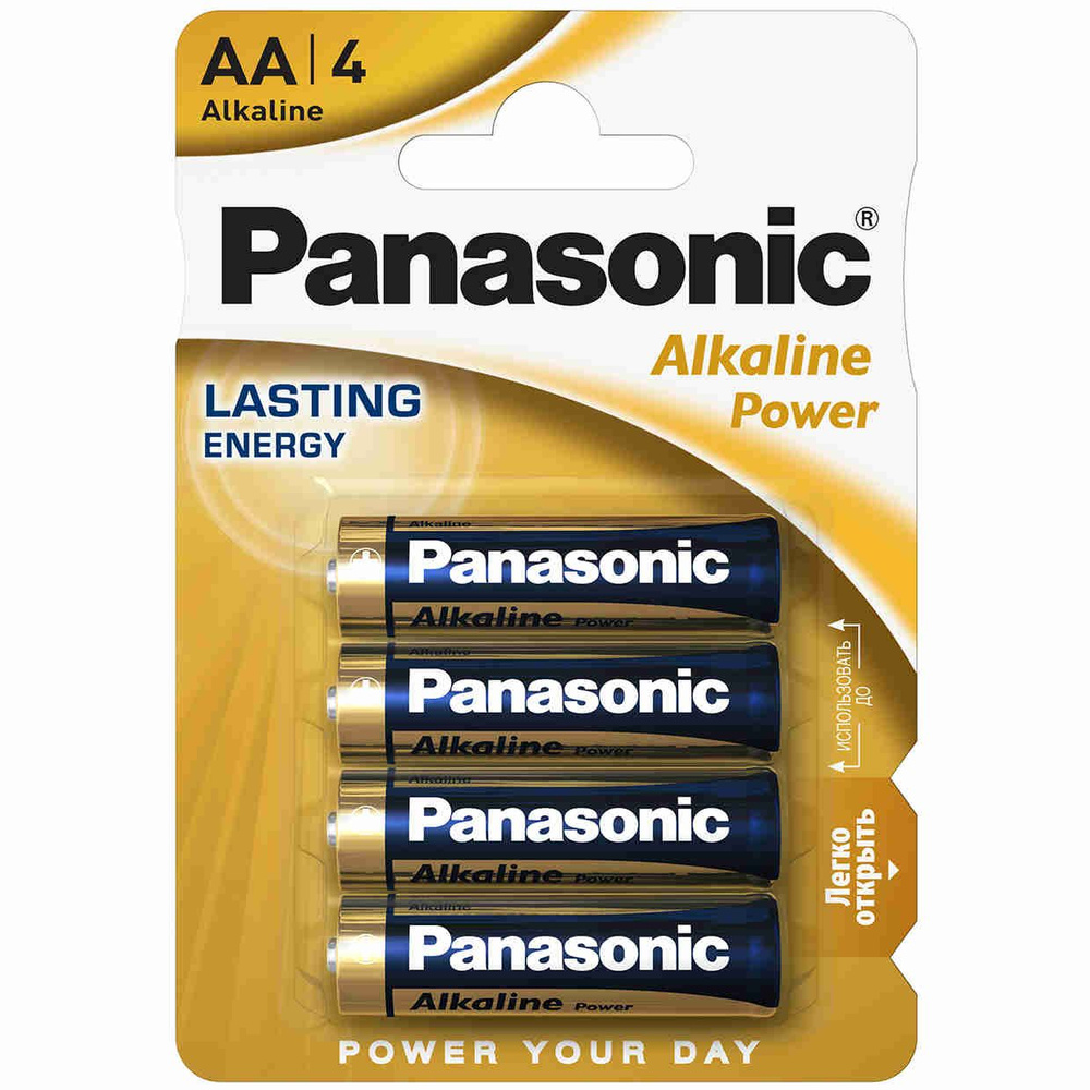 Panasonic Батарейка AA, 4 шт #1