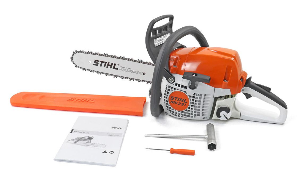 Бензопила STIHL MS231 16"(40 см) 63 РМ 1,3 3/8"(55зв) (40,6см3) 2 кВт, 2.7 л.с.  #1