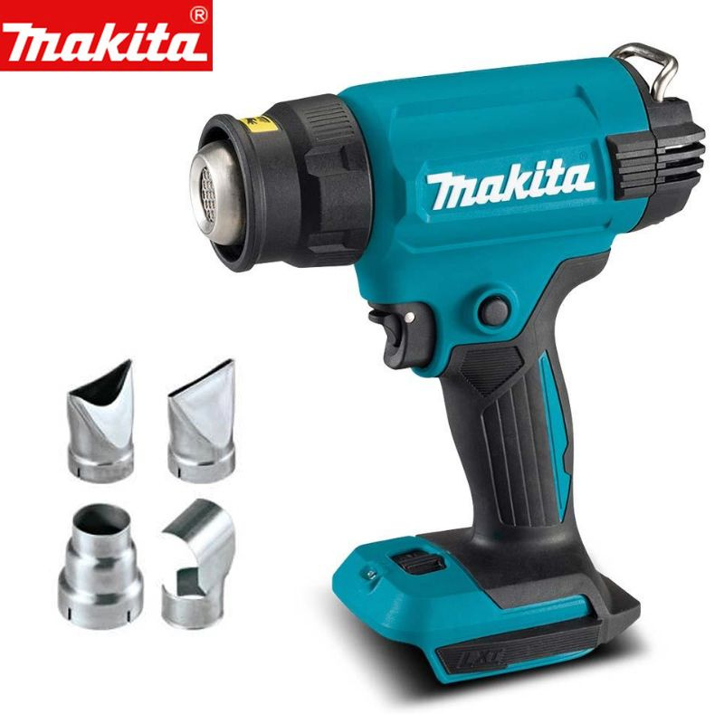 Makita DHG181 18 В Аккумуляторный фен 150-550C Портативный Термофен, (Без аккумулятора, зарядного устройства #1