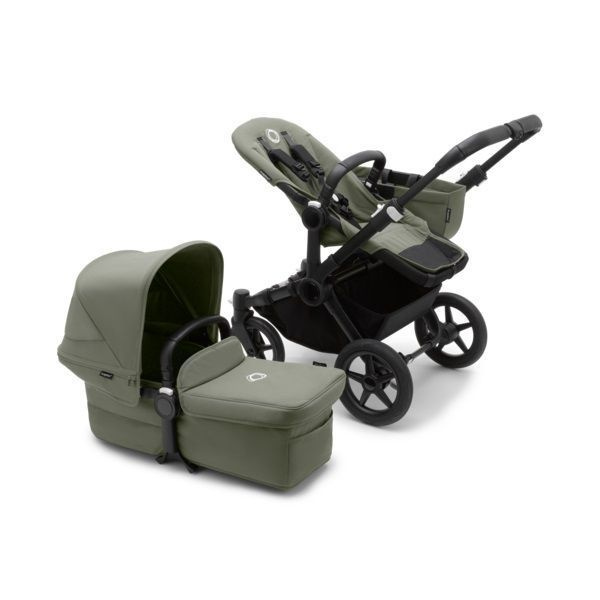 Коляска 2 в1 Bugaboo Donkey 5 Mono complete Black/Forest green/Forest green 100000004 #1