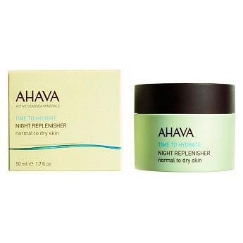 Крем Ahava Time To Hydrate Night Replinisher Normal To Dry Skin #1