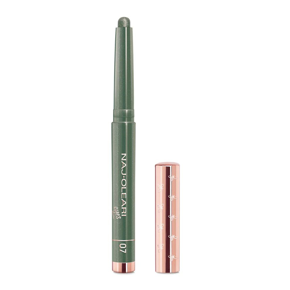 NAJ OLEARI Кремовые тени для век Absolute Stay Eyeshadow (07 Velvet Green) #1