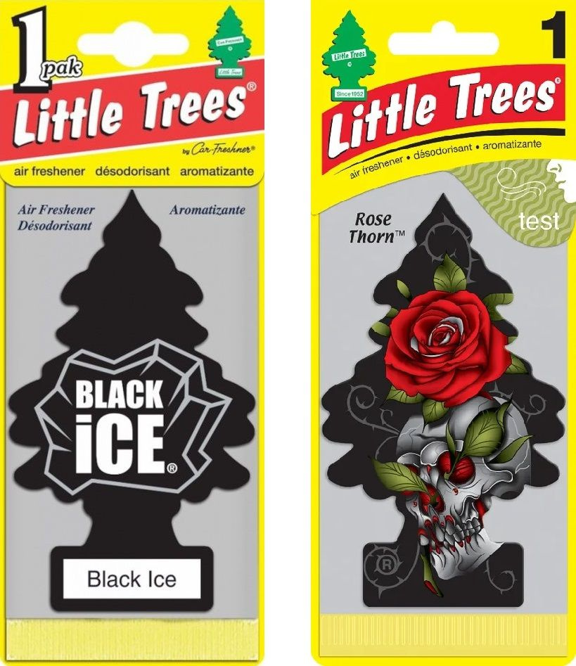 Освежитель воздуха Black Ice Car-Freshner Little Trees #1