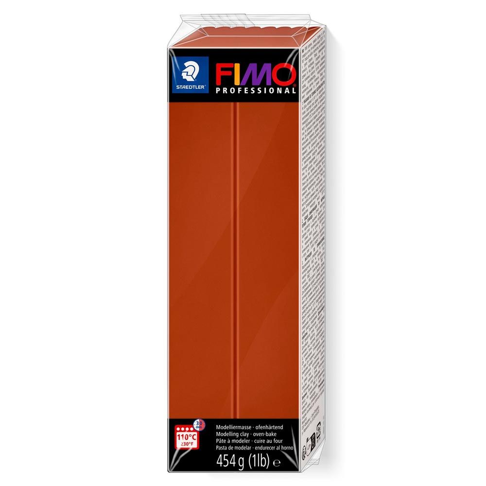 Полимерная глина Staedtler Fimo Professional 8041-74 терракота (terracotta) 454 г.  #1