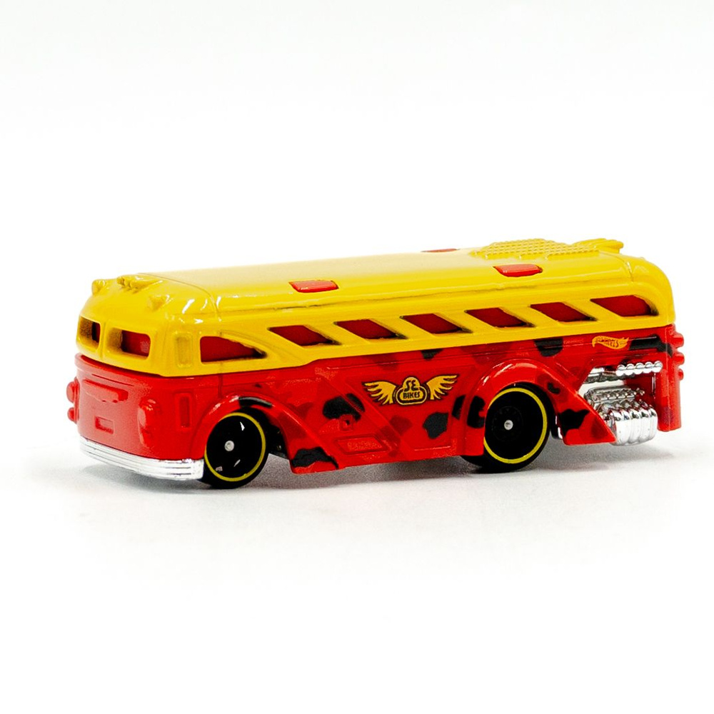 Hot Wheels Машинка ВОЛШЕБНЫЙ ШКОЛЬНЫЙ АВТОБУС Surfin School Bus Red Машинки Хот Вилс Кейс N 2024  #1